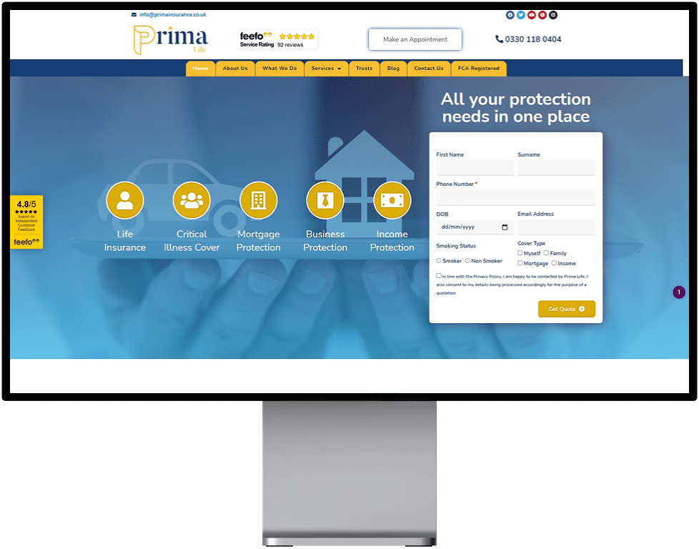 Prima Insurance / Prima Solutions Group announced its